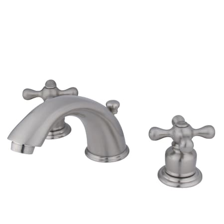 Kingston Brass KB978X Widespread Bathroom Faucet, Brushed Nickel KB978X